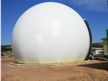 内蒙古1200m³双膜柔性储气柜项目